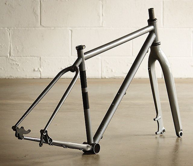 triple butted bike frame